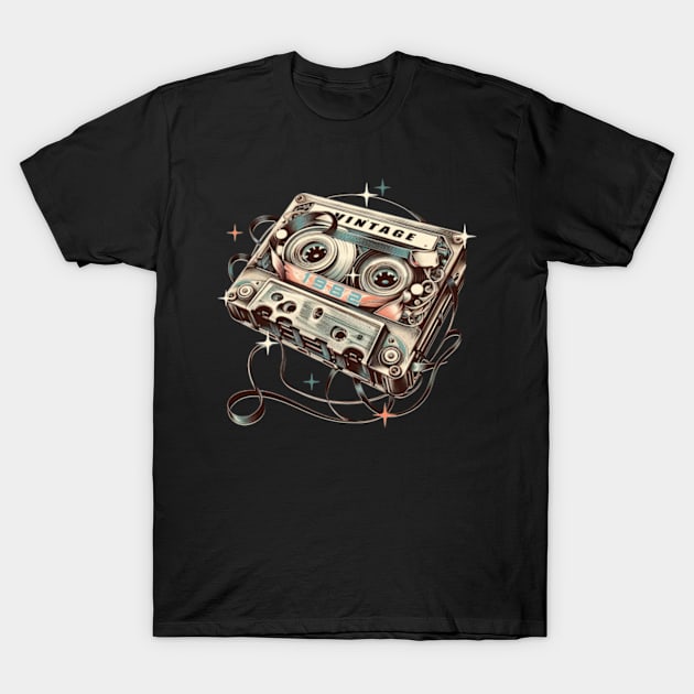 Vintage Cassette T-Shirt by Artizan